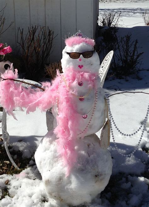 Miss Hollywood snow woman | Build a snowman, Snowman, Sober living