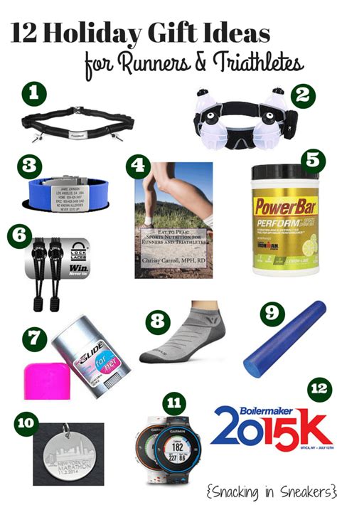 12 Gift Ideas for Runners and Triathletes - Snacking in Sneakers