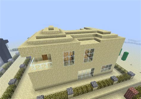 Sand House, not hill at all. Minecraft Project