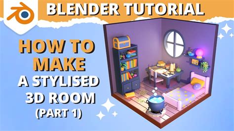 Blender Tutorial - How to Make a 3D Room for Beginners (Part 1) - YouTube