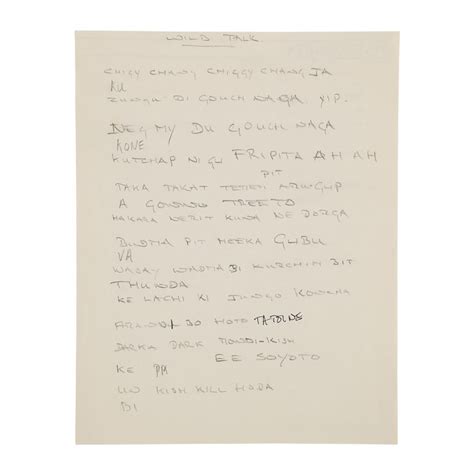 Lot 1014 - Anthony Daniels Collection Anthony Daniels Handwritten ...