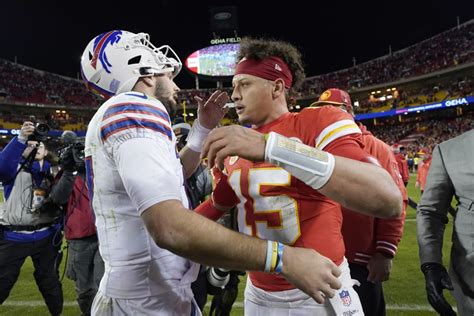 Mics Caught Patrick Mahomes’s NSFW Message to Josh Allen During Postgame Handshake | WKKY ...