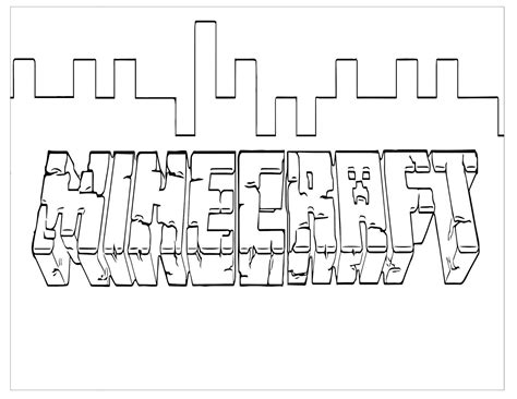 My Cup Overflows: Minecraft Coloring Page