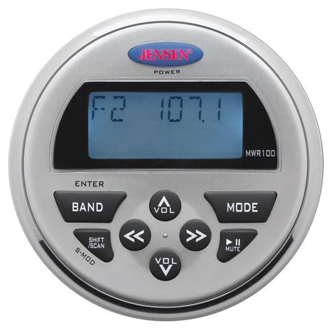 Jensen® MWR100 Optional Wired Remote Control - 144235, Marine Stereos ...