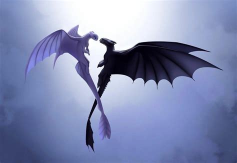 Wallpaper Toothless And Light Fury Babies Free to use just be sure to credit me somewhere
