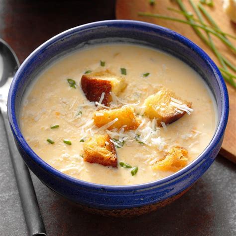 Onion Cheese Soup Recipe | Taste of Home