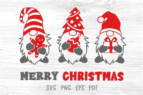 Scrapbooking Clip Art & Image Files Gnome Christmas Svg Christmas Clipart Merry Christmas Svg ...