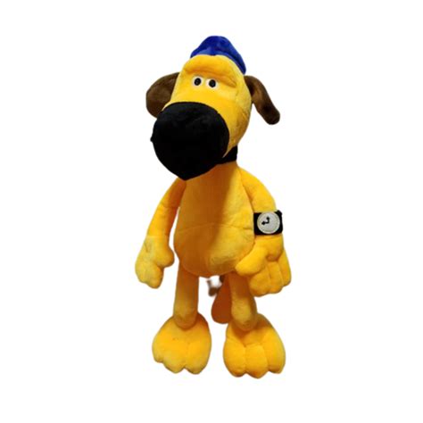 25CM Cute Yellow Dog Shaun the Sheep Bitzer Plush Toy Cute Stuffed Doll Kid Gift Easy Return New ...