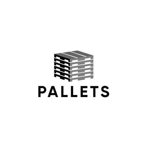 PALLETS LOGO DESIGN 13192004 Vector Art at Vecteezy