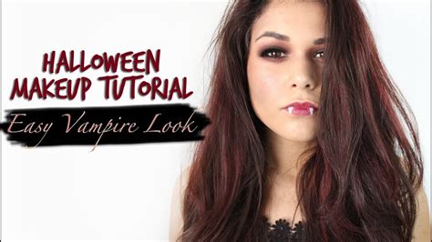 EASY VAMPIRE MAKEUP | Halloween Makeup Tutorial with Drugstore Products ...