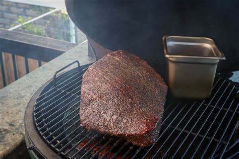 How to Smoke a Brisket on the Big Green Egg - The BBQ Buddha