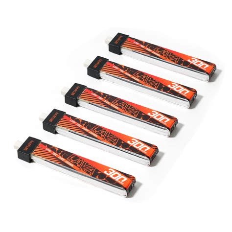 LAVA 1S 300mAh 75C Battery (5PCS) – BETAFPV Hobby