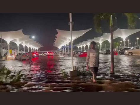 Watch: Rainfall turns Adani-managed Ahmedabad Airport into 'seaport'