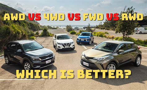 AWD vs. 4WD vs. FWD vs. RWD. Which Is Better? – Engineerine