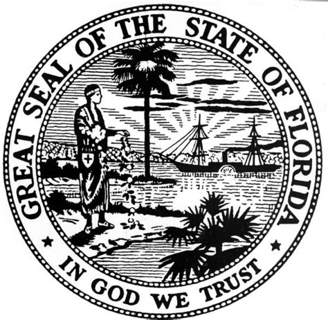 Florida Memory • 1935 version of Florida's State Seal