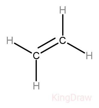 The structure of $C{{H}_{2}}=C{{H}_{2}}$ is(A)- Linear(B)- Planar(C)- Non-planar(D)- None of the ...