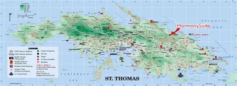 St thomas port map - sitediki