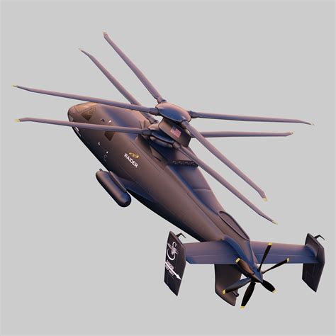 Sikorsky S-97 Raider Modelo 3D $99 - .max .ma .fbx .3ds .obj - Free3D