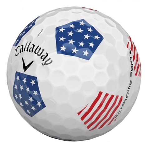 Callaway Chrome Soft Truvis Stars and Stripes - 1 Dozen