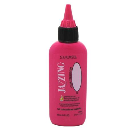 Jazzing Hair Color Rinse 10 Clear 3 oz - Walmart.com - Walmart.com