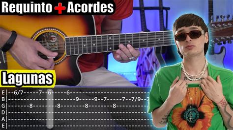 Lagunas - Peso Pluma x Jasiel Nuñez- Requinto + Acordes | TABS | Tutorial Guitarra Chords - Chordify