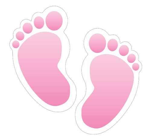 Baby Footprints - Peel and Stick - Creative Safety Supply