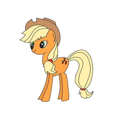 How to Draw Applejack | My Little Pony - Step by Step Easy Drawing Guides - Drawing Howtos