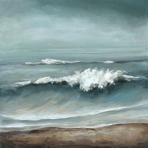 Sea Foam Painting by Christina Long - Fine Art America