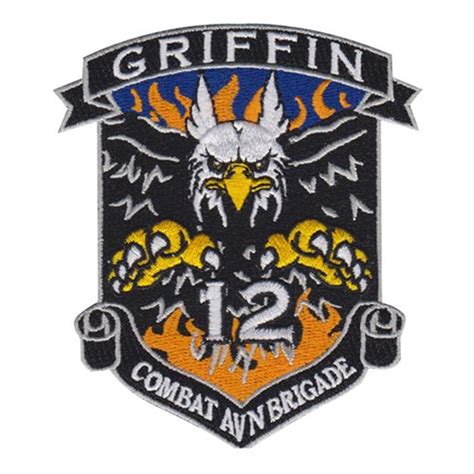 12 CAB Griffin Patch | 12th Combat Aviation Brigade Patches