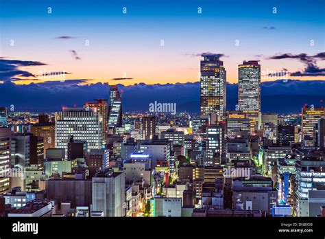 Nagoya japan city skyline hi-res stock photography and images - Alamy