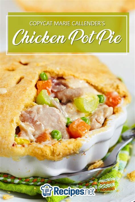 Chicken Pot Pie Recipe Marie Callender - Design Corral