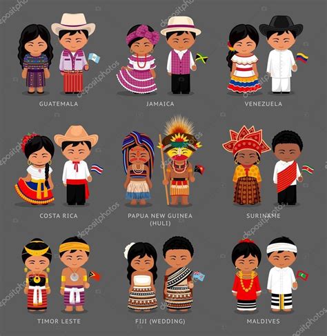 Traditional Costumes from Around the World