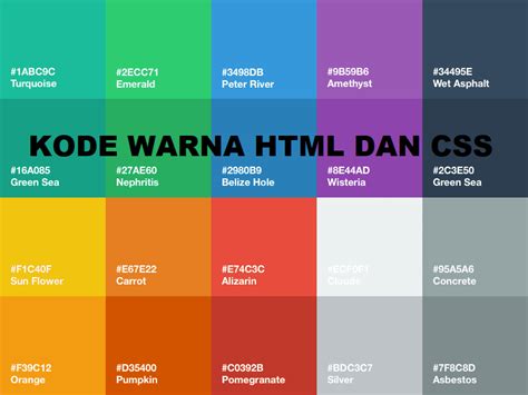 kode warna background html - Liam Harris