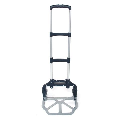 Portable 170 lbs Folding Collapsible Aluminum Cart Dolly Push Truck ...