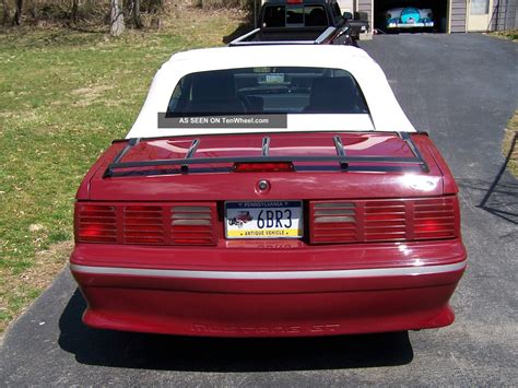 1987 Ford Mustang Gt Convertible