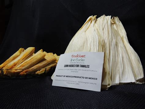 Corn Husk for Tamales, 85-120 Leaves, Hojas de Maiz Para Tamal, 85-120 Hojas - Walmart.com ...