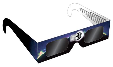 Eclipse Glasses - ISO and CE Certified Safe Solar Eclipse Shades - Viewer and filters (5 Pack ...