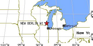 New Berlin, Wisconsin (WI) ~ population data, races, housing & economy