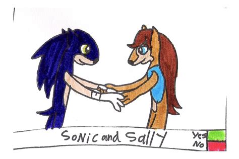 Sonic and Sally Couple by cmara on DeviantArt