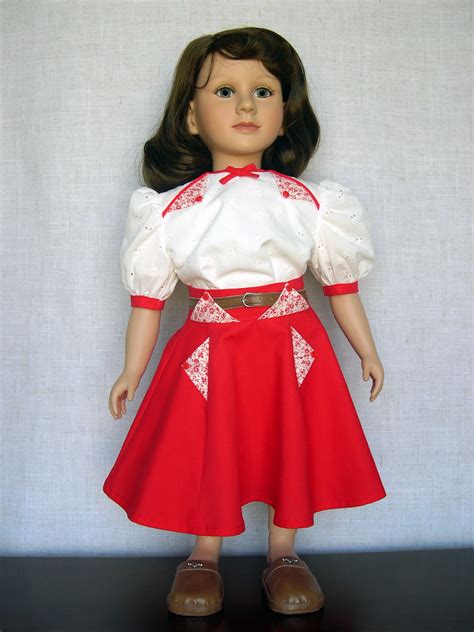 My Twinn Doll Clothes Handmade skirt and blouse made for the 23" inch MyTwinn doll Audrey is ...