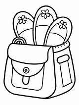 Pouches Colouring Book Pages For Children And Adults With vector Design  sketch template