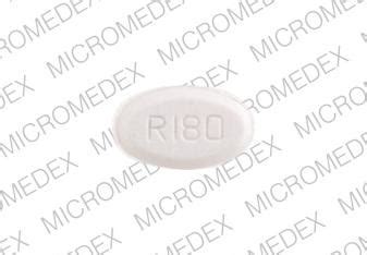 R180 Pill White Oval - Pill Identifier