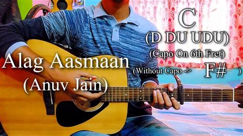 Alag Aasmaan | Anuv Jain | Easy Guitar Chords Lesson+Cover, Strumming Pattern, Progressions ...