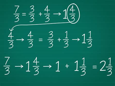 Explain Improper Fractions