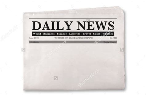 Blank Newspaper Template For Word – Mightyprintingdeals.com