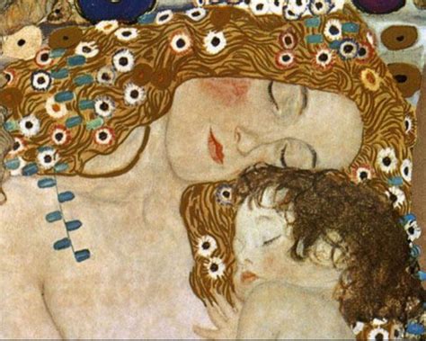 Gustav Klimt Mother And Child