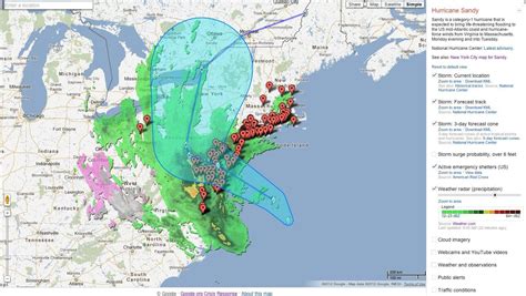 The only Hurricane Sandy interactive map you need, built by Google here ...