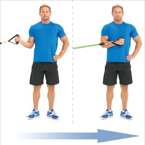 Internal Shoulder Rotators With Band - Exercise How-to - Workout ...