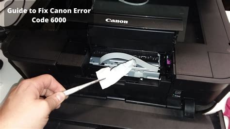 Guide to Fix Canon Error Code 6000 | Call +1-888-272-8868