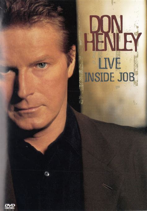 Don Henley - Live: Inside Job (2001, Region 1, DVD) | Discogs